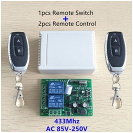 wireless remote switches control 433 Mhz